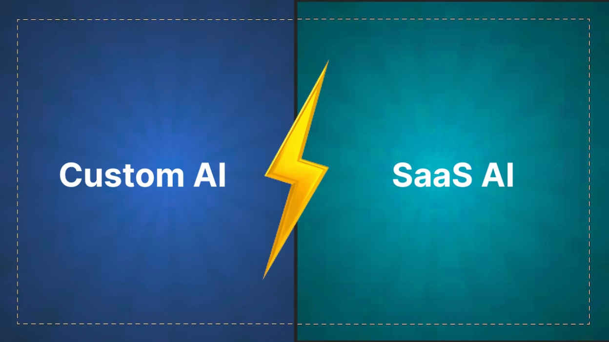 Custom AI vs SaaS AI