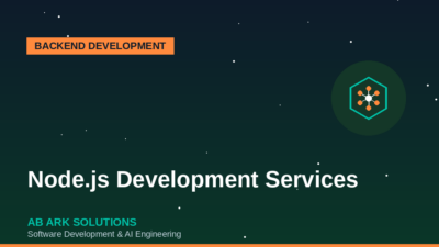 Node js development services